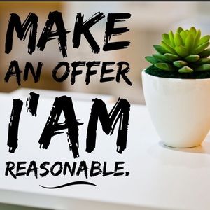 Make a reasonable offer thank you so much! Xoxo